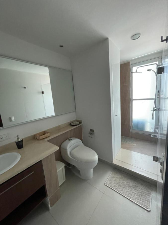 Cartagena Beach Front Apartments Bagian luar foto