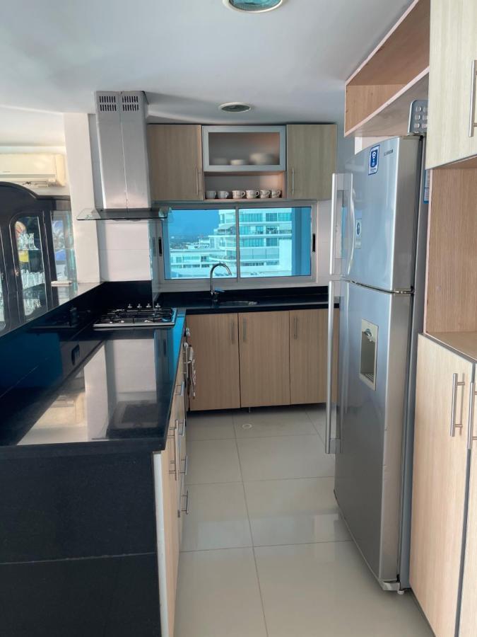 Cartagena Beach Front Apartments Bagian luar foto
