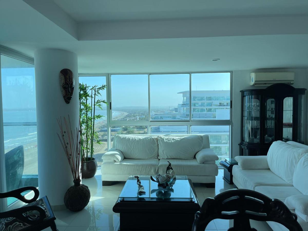 Cartagena Beach Front Apartments Bagian luar foto