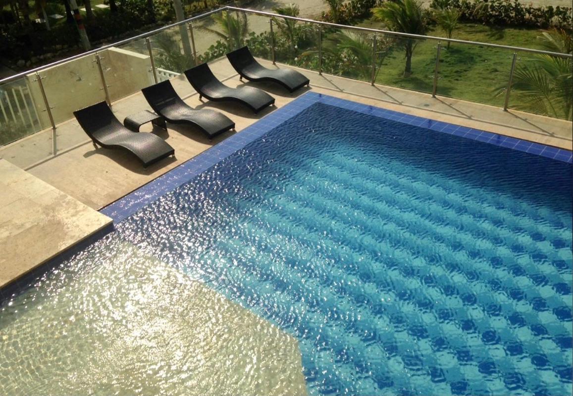 Cartagena Beach Front Apartments Bagian luar foto