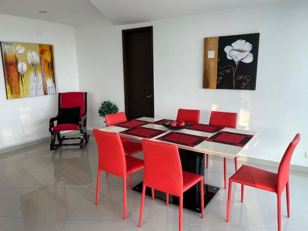 Cartagena Beach Front Apartments Bagian luar foto