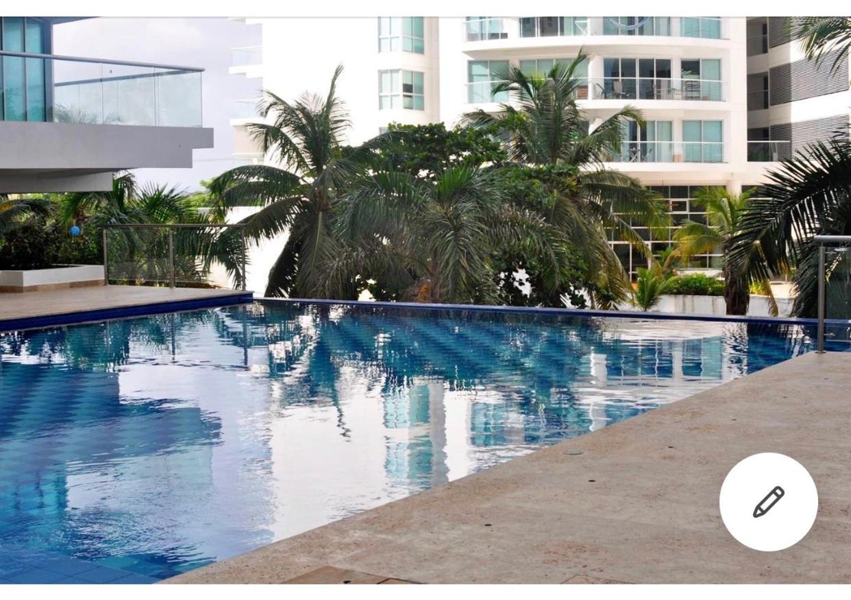Cartagena Beach Front Apartments Bagian luar foto