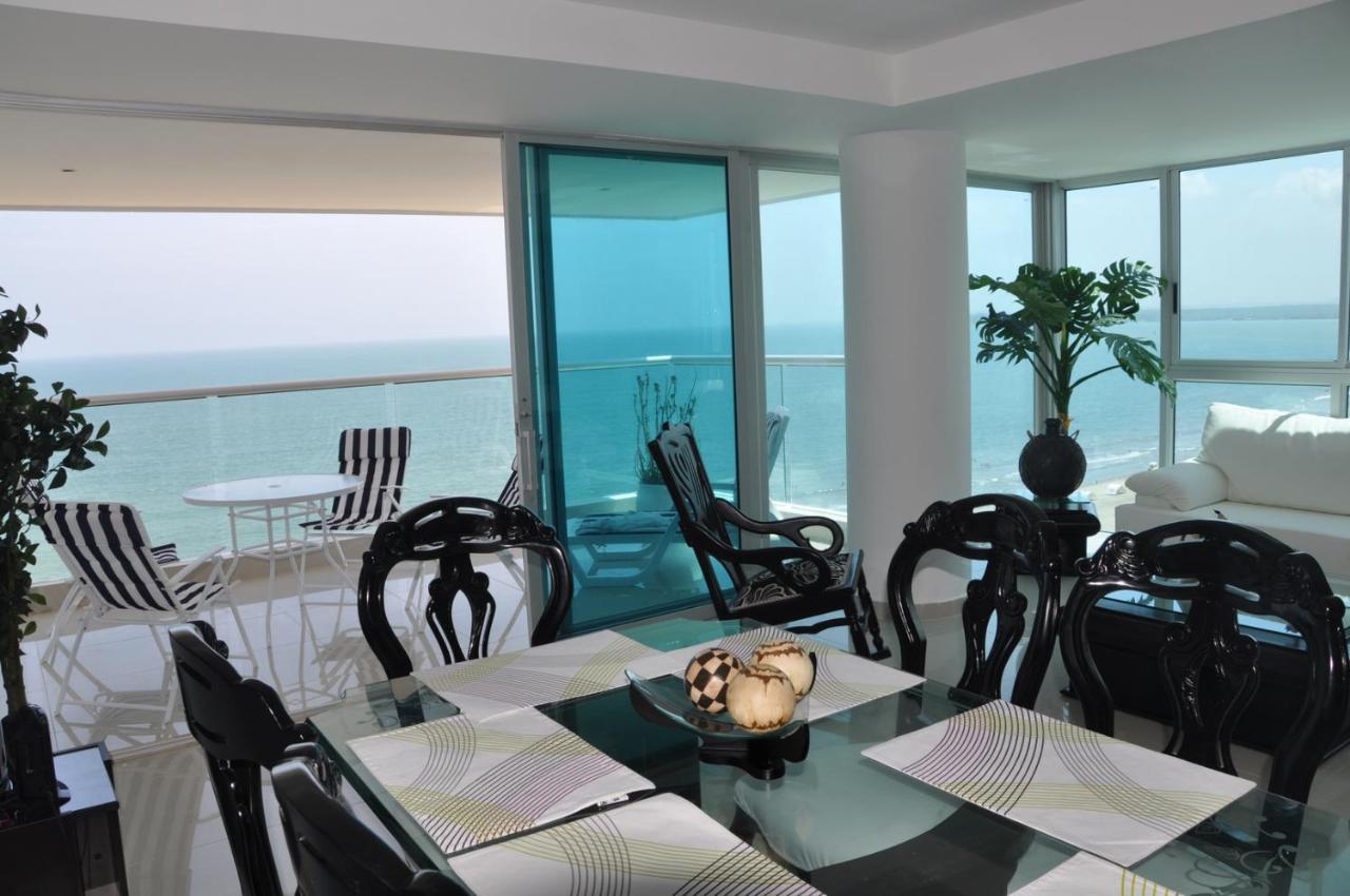 Cartagena Beach Front Apartments Bagian luar foto